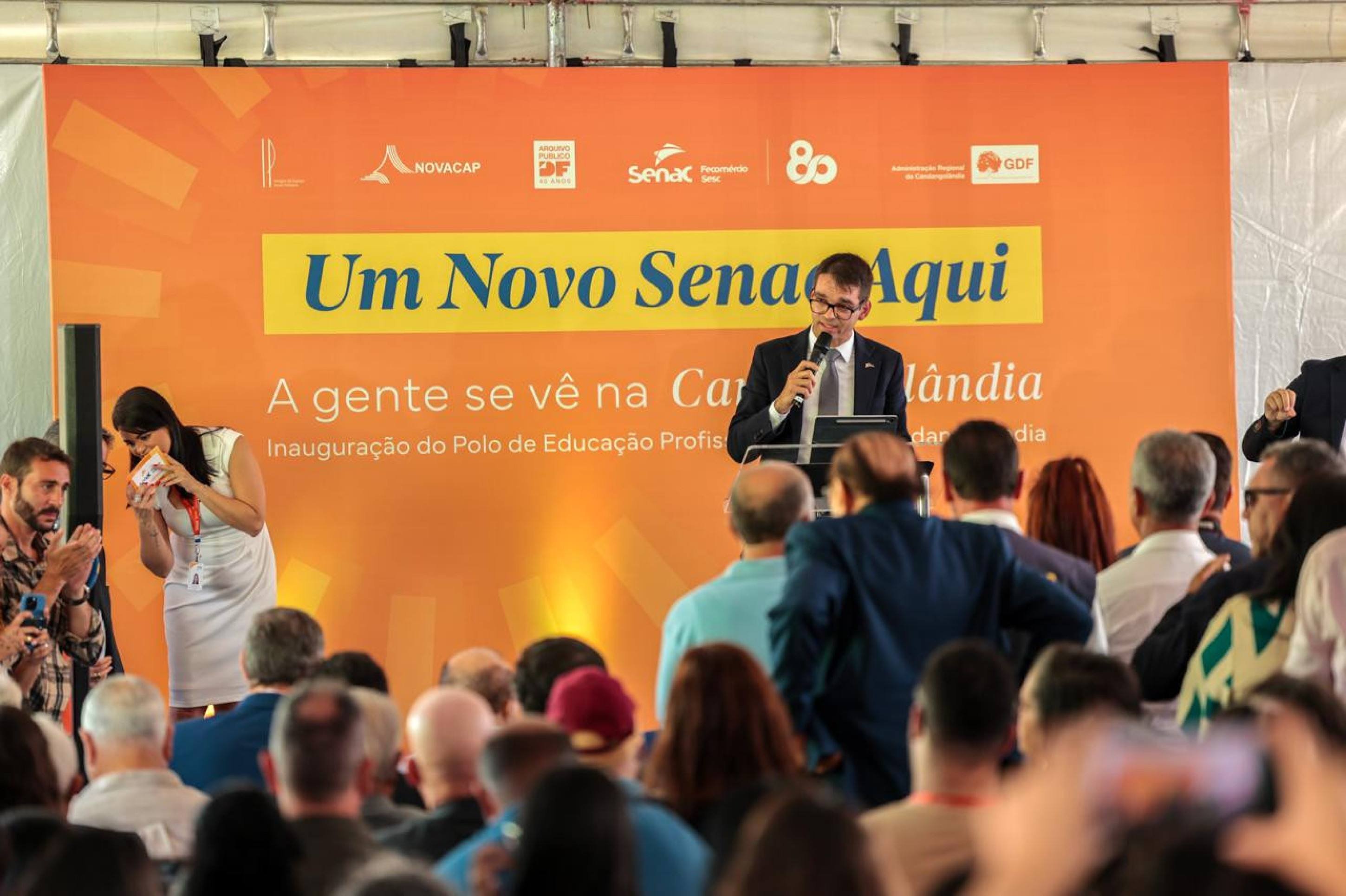 Senac-DF inaugura polo na Candangol&acirc;ndia; Nova unidade oferece cursos t&eacute;cnicos em gest&atilde;o e tecnologia