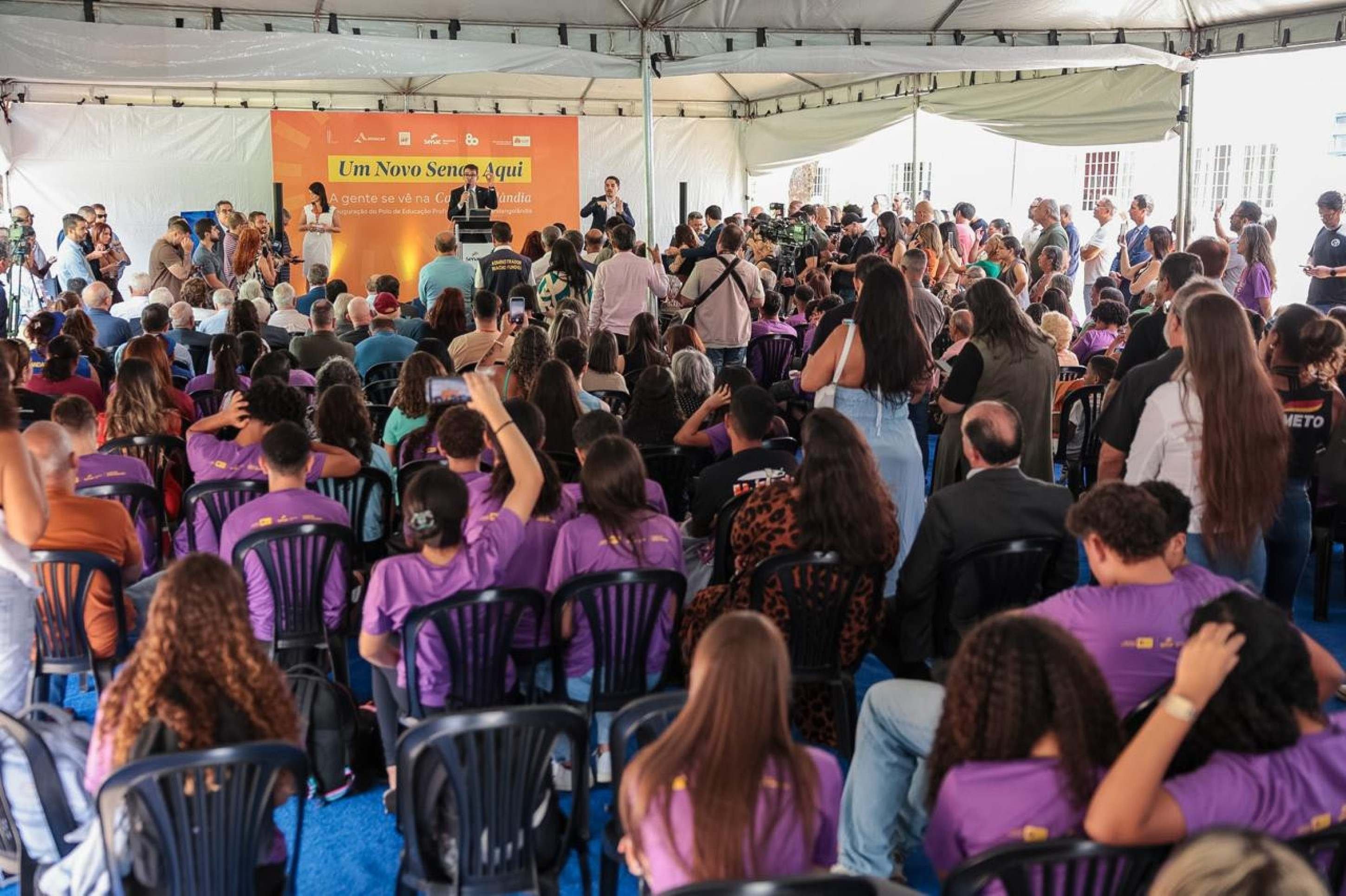 Senac-DF inaugura polo na Candangol&acirc;ndia; Nova unidade oferece cursos t&eacute;cnicos em gest&atilde;o e tecnologia