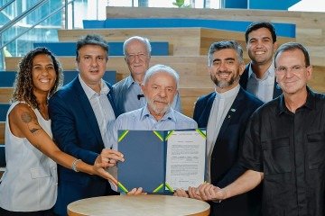  06.03.2026 - Presidente da Rep..blica, Luiz In..cio Lula da Silva, durante Visita .. Escola T..cnica Roberto Rocca, na Rodovia Rio-Santos (altura do km 392) ... Santa Cruz. Rio de Janeiro - RJ...Foto: Ricardo Stuckert / PR
     -  (crédito:  Ricardo Stuckert)