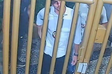 Delegado foi at&eacute; o apartamento utilizado para o crime um dia ap&oacute;s ocorrido -  (crédito: Reprodu&ccedil;&atilde;o/Instagram)