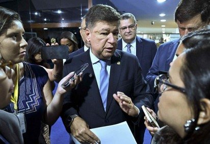 Carlos Viana diz que, ap&oacute;s a pris&atilde;o de Vorcaro, o depoimento do banqueiro na CPMI do INSS &eacute; uma "quest&atilde;o de honra"     -  (crédito:  Jefferson Rudy/Ag&ecirc;ncia Senado)