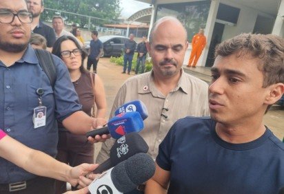 Nikolas Ferreira em coletiva de imprensa -  (crédito: LUIZ RIBEIRO/EM/DAPRESS) -Nikolas Ferreira em coletiva de imprensa -  (crédito: LUIZ RIBEIRO/EM/DAPRESS)