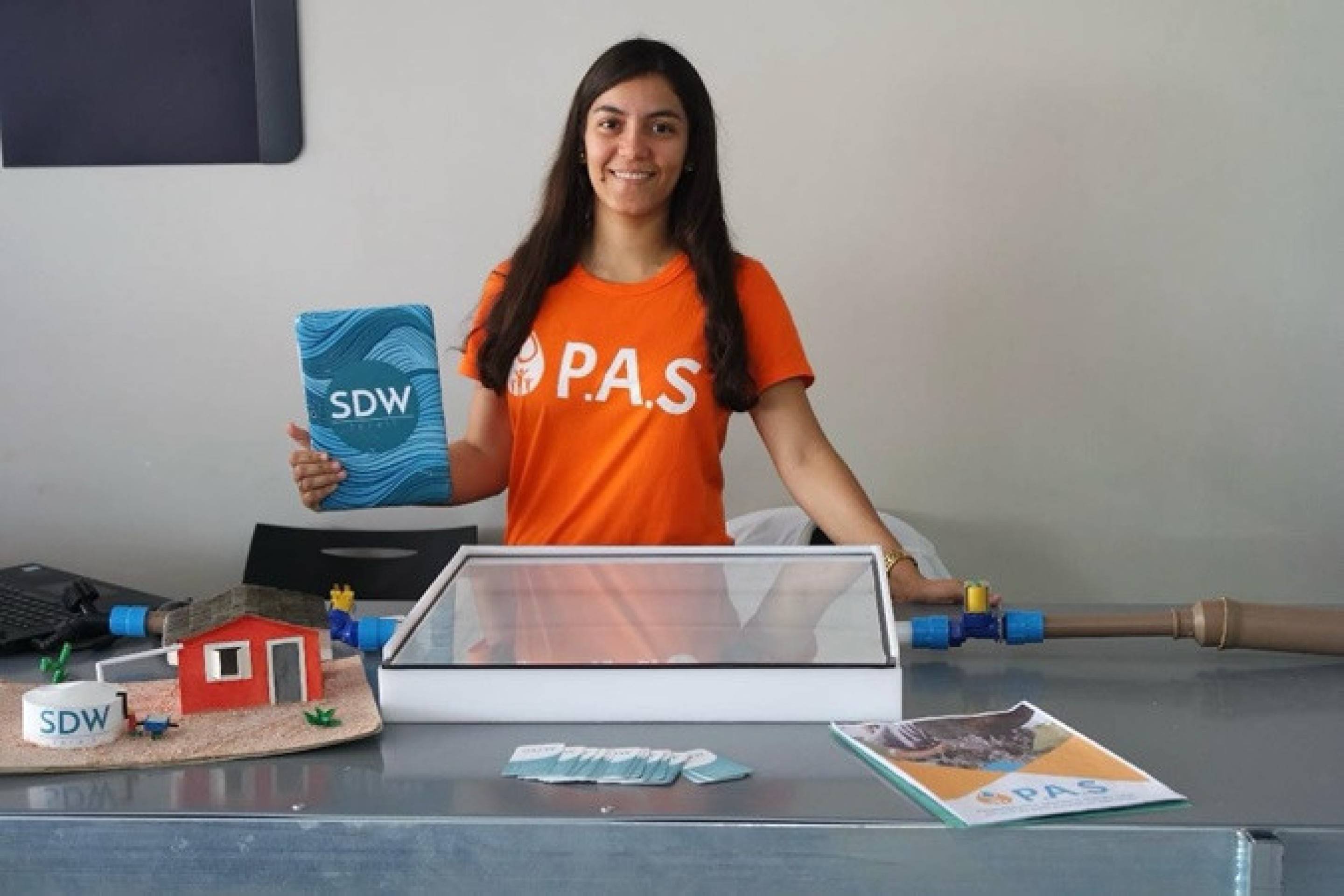 Anna Luisa Beserra criou sistema que transforma &aacute;gua suja em pot&aacute;vel no sert&atilde;o nordestino