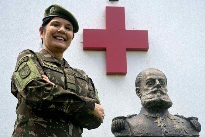 A coronel médica Cláudia Lima Gusmão Cacho será a primeira mulher a compor o quadro de generais. A promoção será publicada no Diário Oficial da União em 31 de março, com nomeação do presidente Lula -  (crédito: Carlos Vieira/CB/D.A Press)