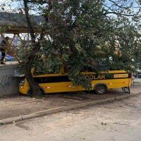  O sinistro ocorreu por volta 8h15, na altura do km 22, próximo a Candangolândia, sentido Plano Piloto-DF -  (crédito: Divulgação/CBMDF )