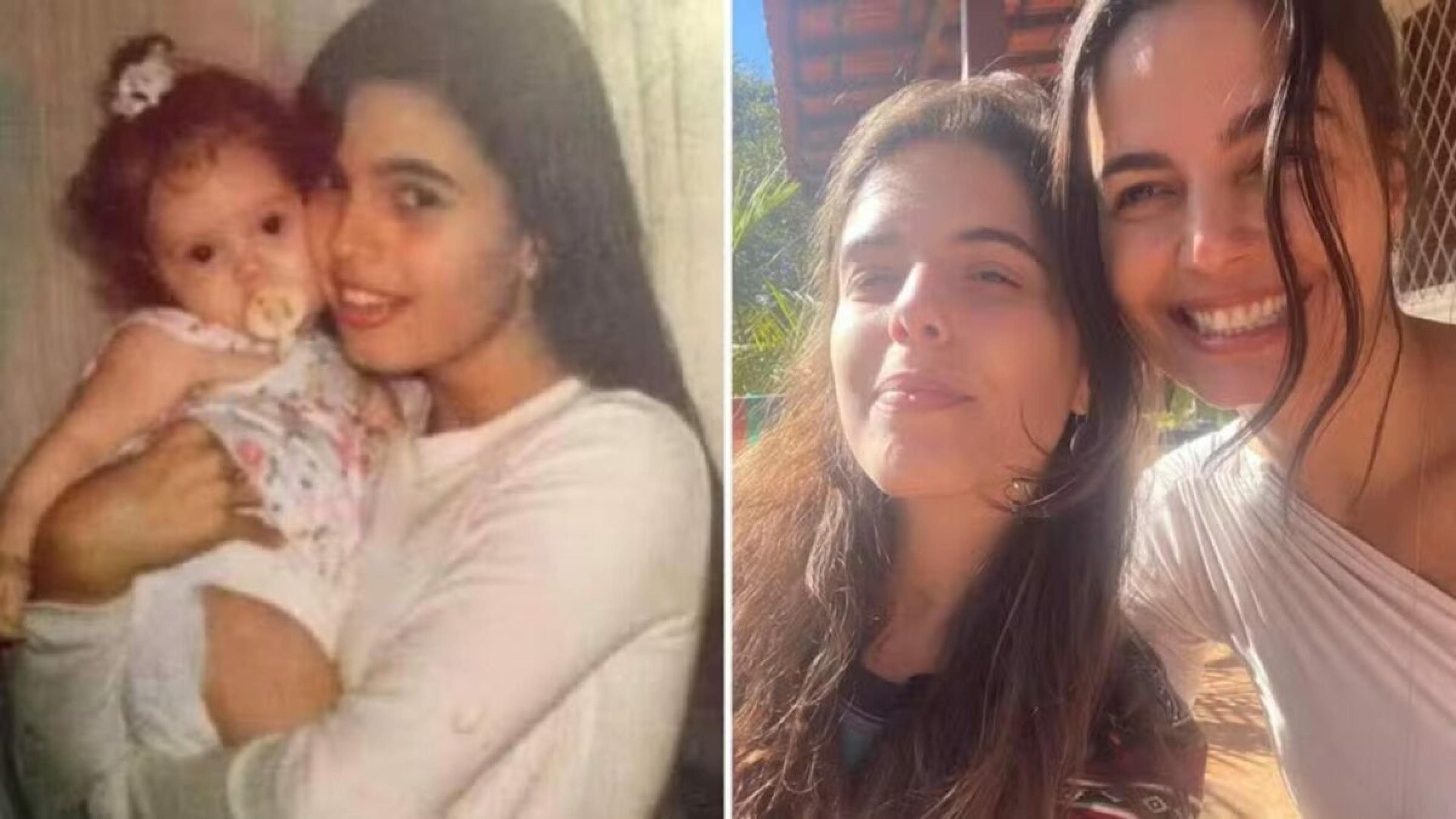 Emanuelle Araújo celebra os 32 anos da filha e web reage: ‘Não é sua irmã?’ -  (crédito: Observatorio dos Famosos)