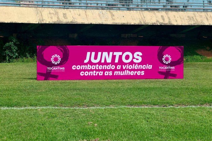 Campanha contra a viol&ecirc;ncia no Campeonato Tocantinense