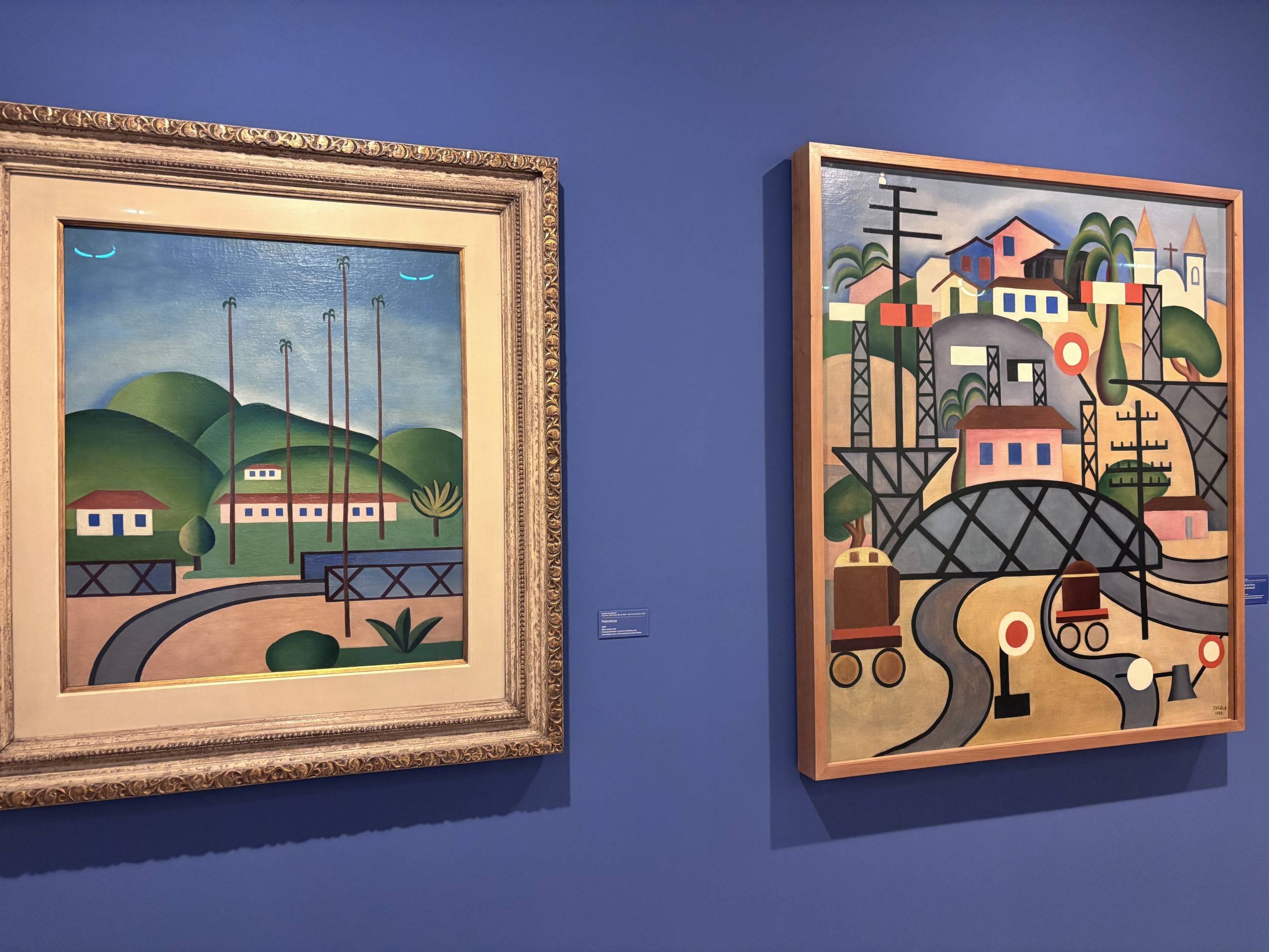 Palmeiras (E) e Estrada de Ferro Central do Brasil: influ&ecirc;ncias do cubismo