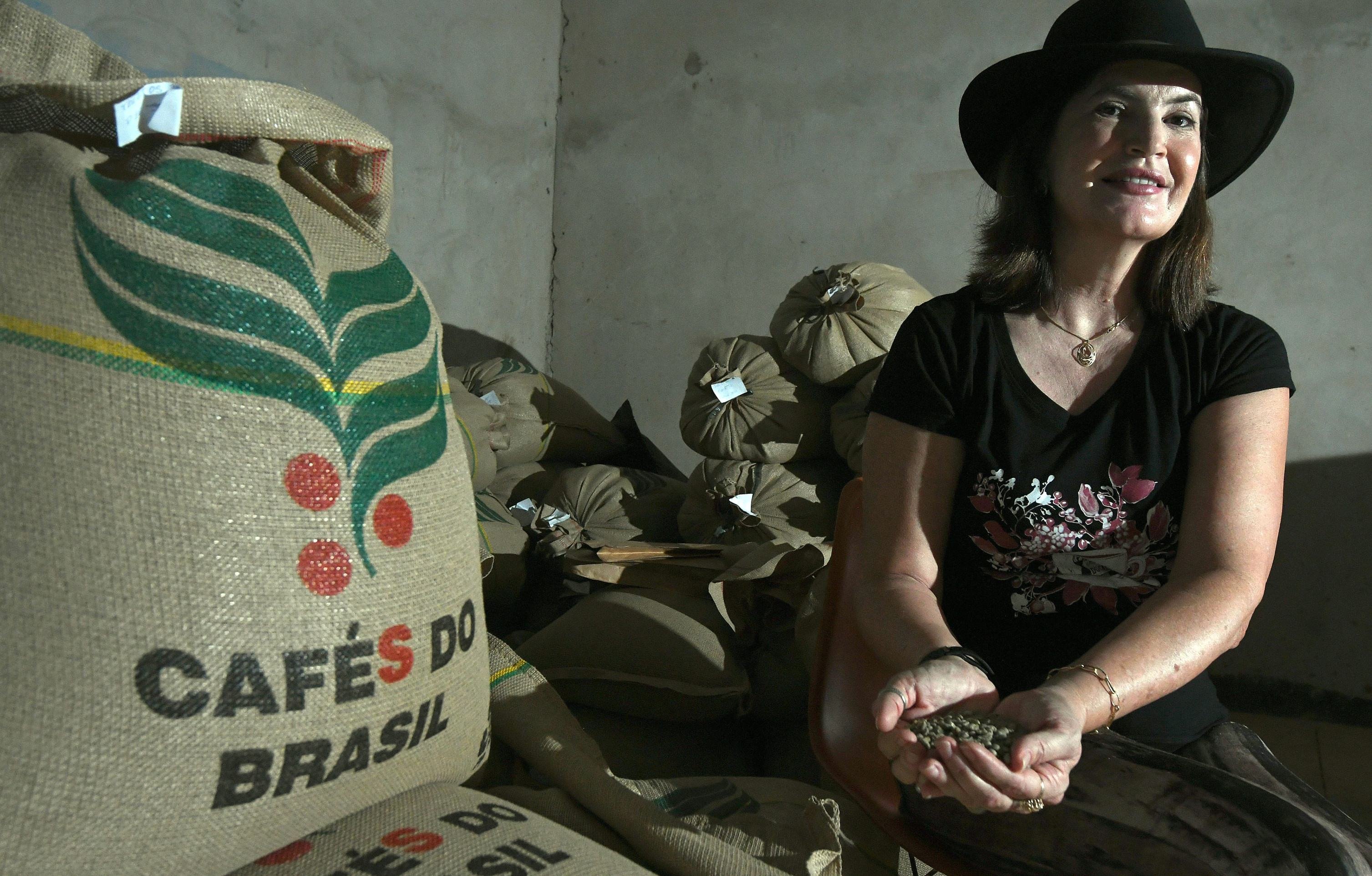  09/03/2026 Cr&eacute;dito: Marcelo Ferreira/CB/D.A Press. Brasil. Bras&iacute;lia - DF -   Fazenda Santa Rosa -  Mat&eacute;ria sobre a cadeia produtiva de caf&eacute;. N&uacute;cia Cenci, produtora de caf&eacute; e dona do Caf&eacute; Gr&atilde;o Nativo.