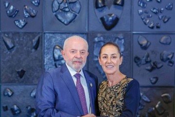 No telefonema, Lula convidou Sheinbaum para visitar o Brasil e sugeriu a organização de evento empresarial que reúna o setor privado dos dois países e explore novas oportunidades de negócios -  (crédito: Ricardo Stuckert/PR)