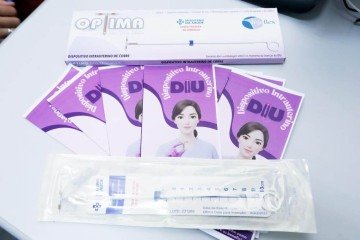 227 mulheres receberam o DIU na a&ccedil;&atilde;o do HRC
 -  (crédito: | Foto: Sandro Ara&uacute;jo/Ag&ecirc;ncia Sa&uacute;de DF, SES-DF)