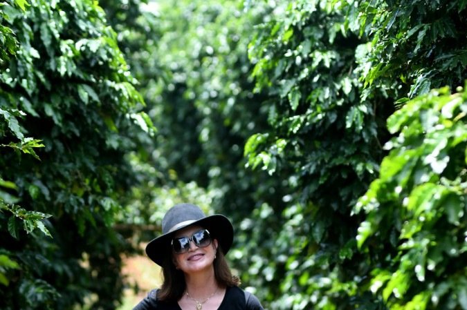  09/03/2026 Crédito: Marcelo Ferreira/CB/D.A Press. Brasil. Brasília - DF -   Fazenda Santa Rosa -  Matéria sobre a cadeia produtiva de café. Núcia Cenci, produtora de café e dona do Café Grão Nativo.