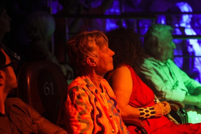 Ópera tem palco, de Edna Pinato, levou público 
ao primeiro teatro de Alexânia. 