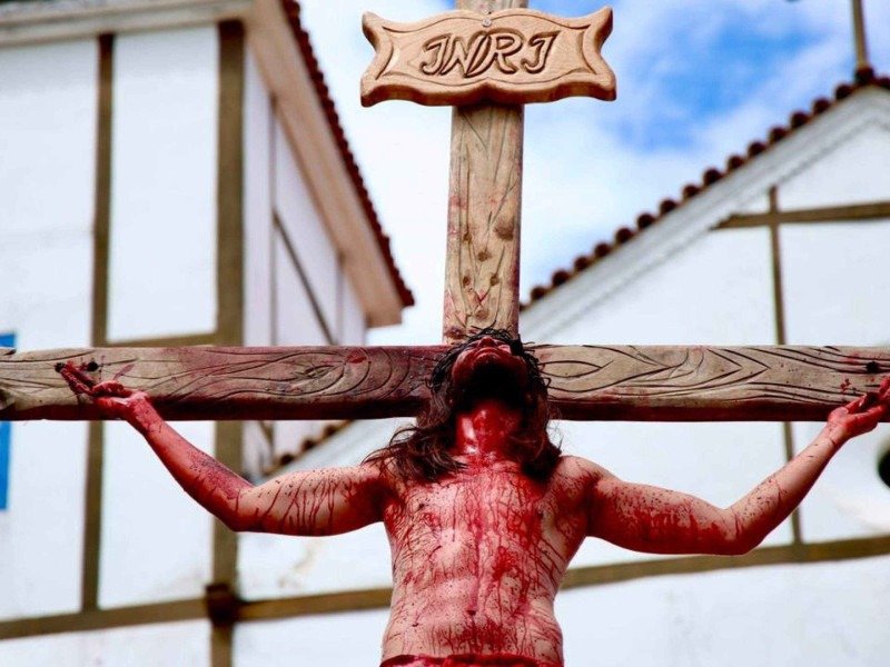 Prociss&otilde;es, Via Sacra encenada e celebra&ccedil;&otilde;es pascais movimentam a cidade hist&oacute;rica e atraem moradores e visitantes -  (crédito: | Foto: &Aacute;lvaro Gaspre)