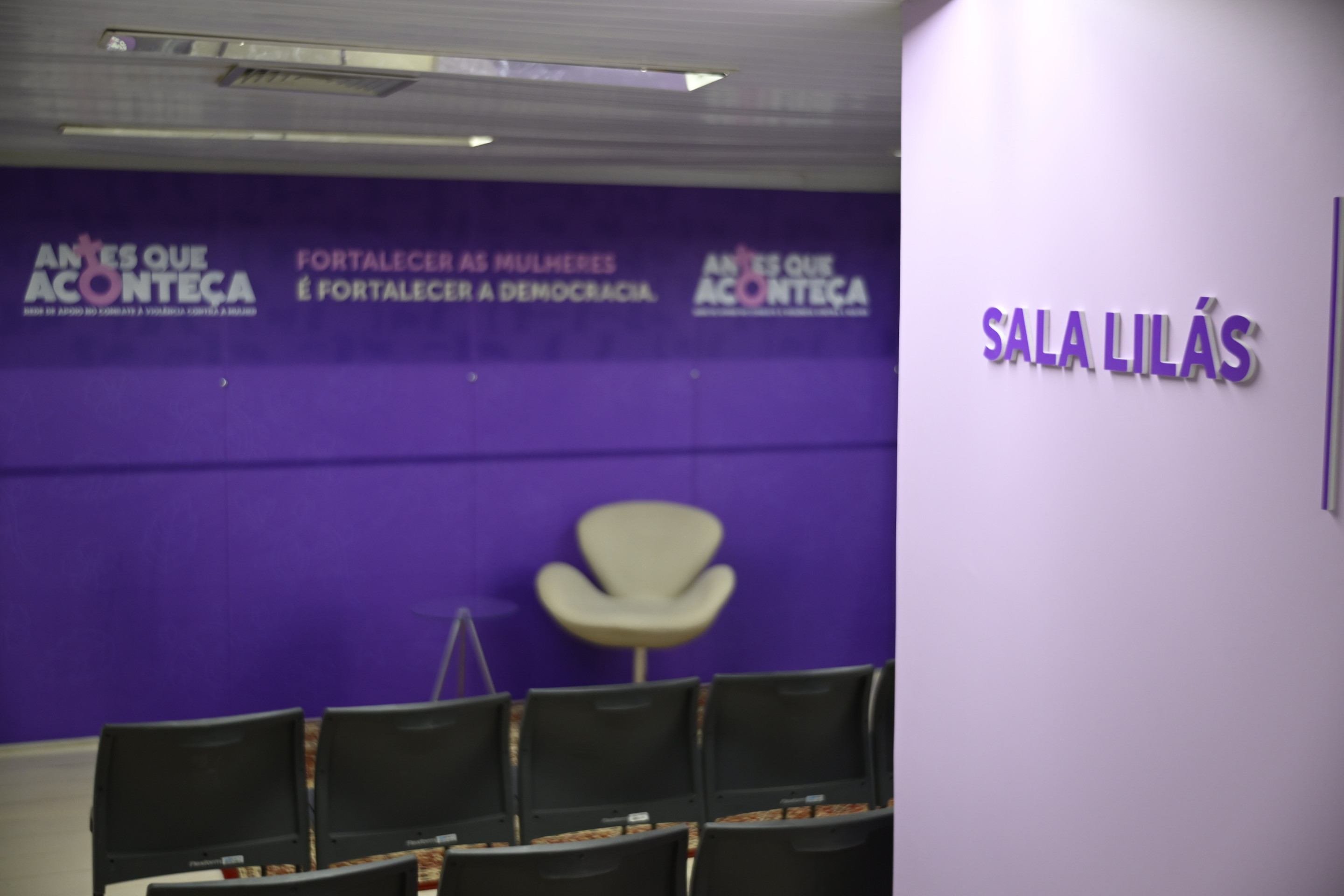 Sala Lil&aacute;s no Senado