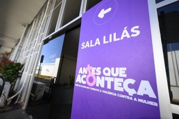Sala Lilás no Senado: rede de apoio em ponto estratégico -  (crédito:  Andressa Anholete/Agência Senado)