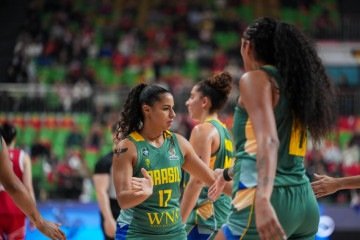 O Brasil vem de duas derrotas em amistosos contra a anfitriã China antes da estreia contra a Bélgica nesta quarta-feira -  (crédito: Divulgação/CBB)