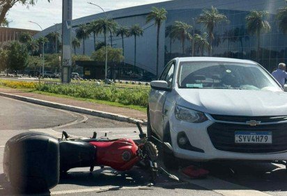 O Corpo de Bombeiros Militar do Distrito Federal (CBMDF) confirmou o atendimento de uma colisão tripla às 07h32 -  (crédito: Igor Saraiva, cedido ao Correio)