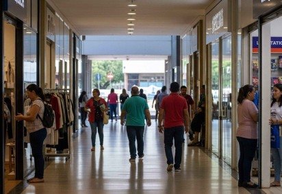 Na comparação com fevereiro de 2025, o volume de vendas no DF apresentou crescimento de 4,8%, sem ajuste sazonal -  (crédito: Whisk/Google IA) -Na comparação com fevereiro de 2025, o volume de vendas no DF apresentou crescimento de 4,8%, sem ajuste sazonal -  (crédito: Whisk/Google IA)