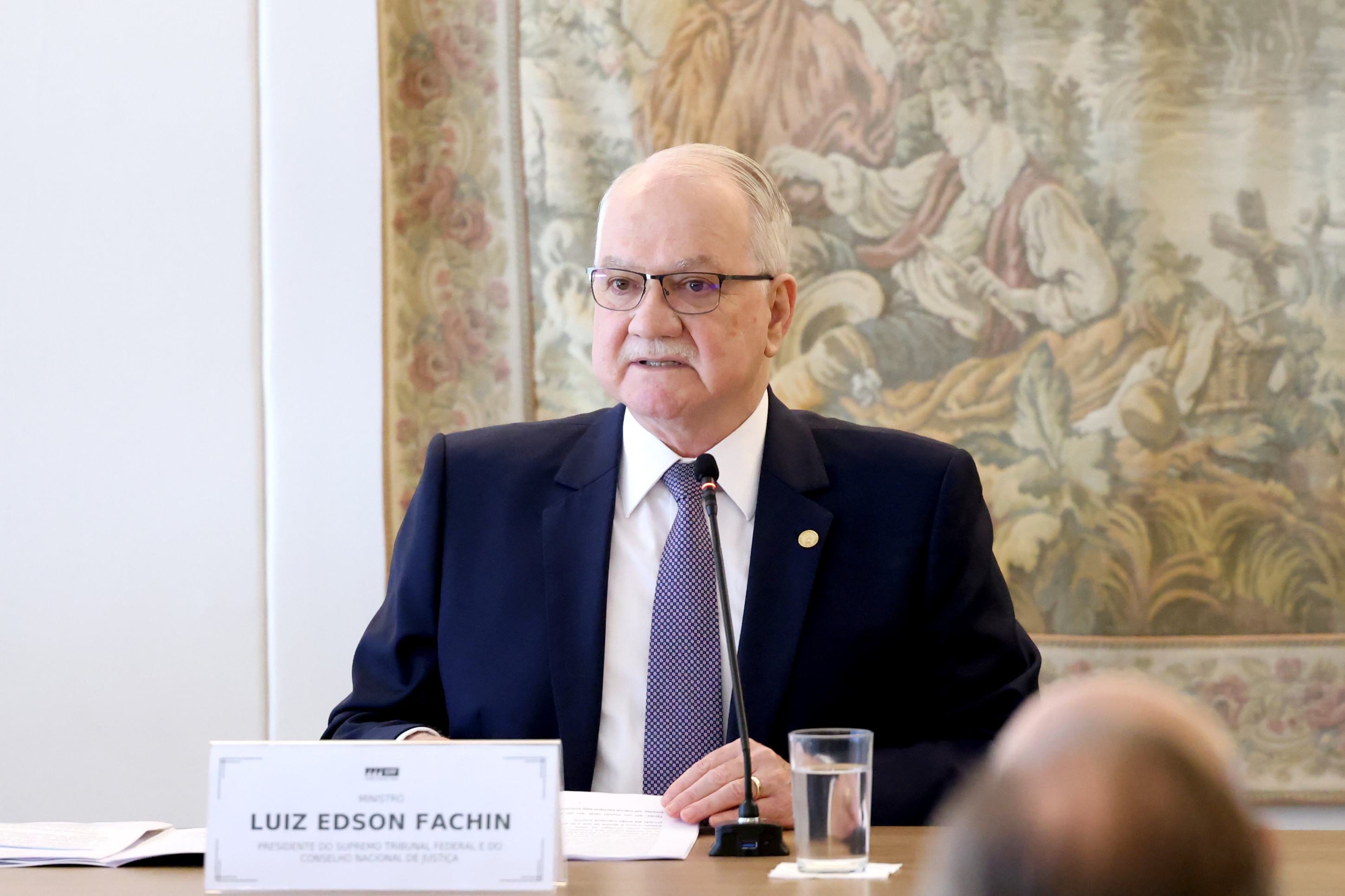 Ministro e presidente do Supremo Tribunal Federal (STF), Edson Fachin