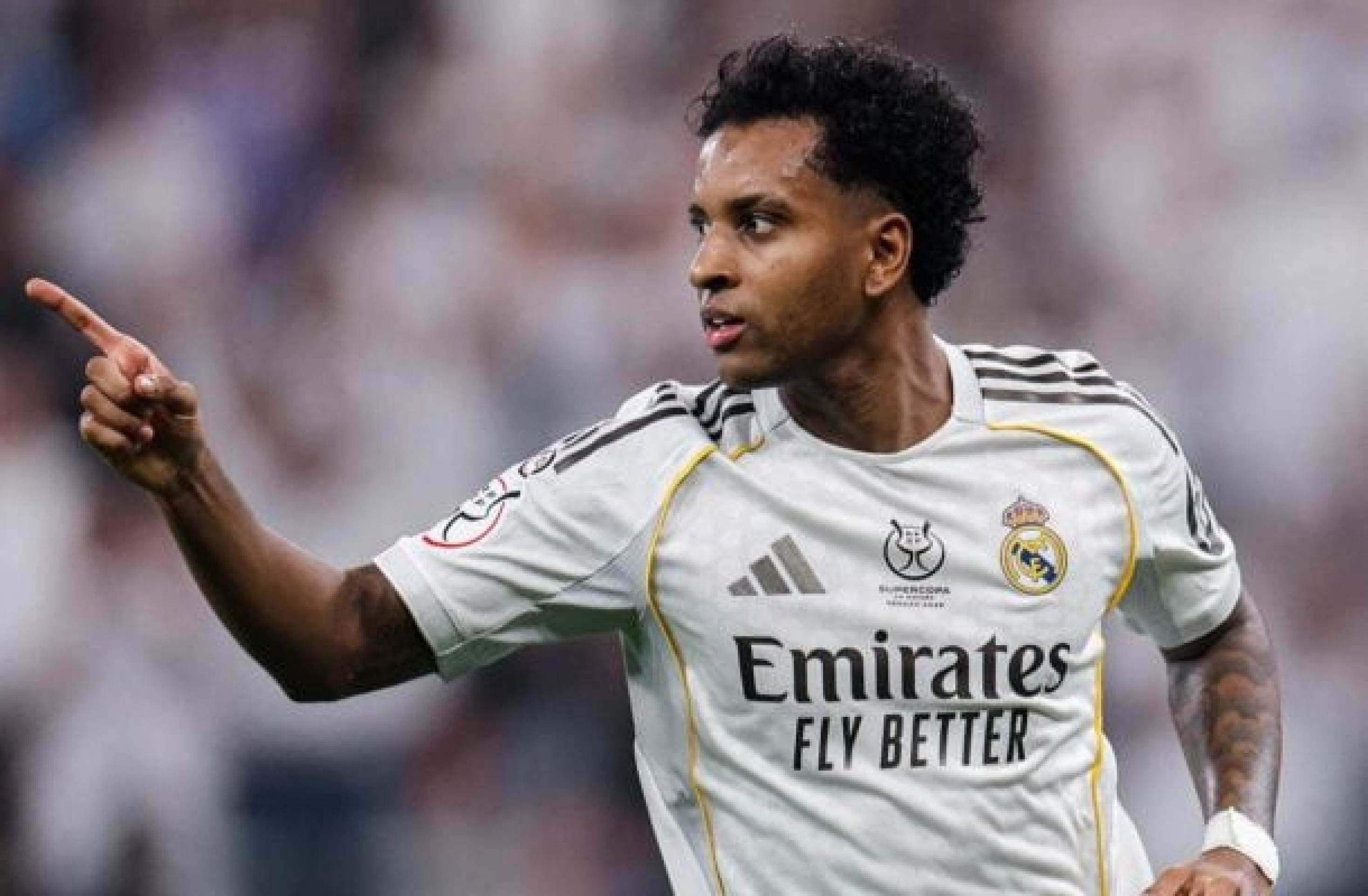 LesÃ£o no joelho tira Rodrygo da Copa do Mundo -  (crédito: DivulgaÃ§Ã£o/Real Madrid)