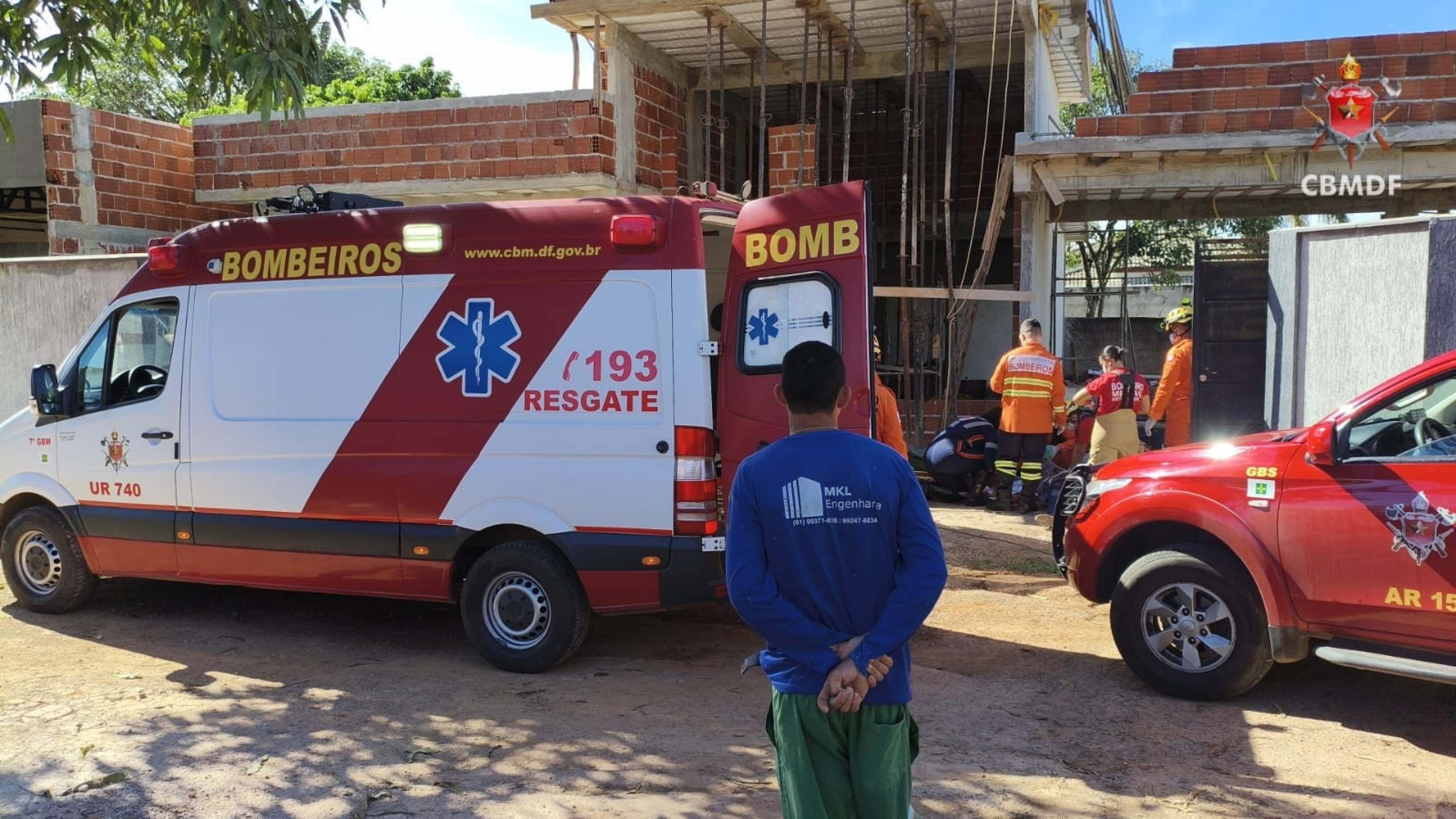 Homem morreu ap&Atilde;&sup3;s queda de cerca de 4 metros em casa no Gama