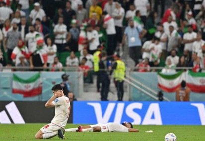 Seleção iraniana foi legitimamente classificada nas eliminatórias asiáticas -  (crédito: AFP) -Seleção iraniana foi legitimamente classificada nas eliminatórias asiáticas -  (crédito: AFP)