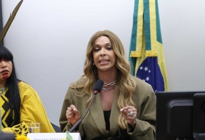 Deputada Erika Hilton (PSol-SP) -  (crédito: Kayo Magalhaes/Câmara dos Deputados) -Deputada Erika Hilton (PSol-SP) -  (crédito: Kayo Magalhaes/Câmara dos Deputados)