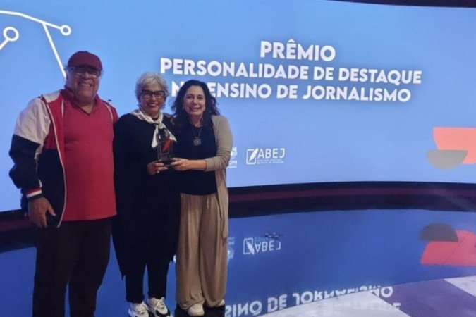 Premiação do 24ª Encontro Nacional de Ensino de Jornalismo (ENEJor) -  (crédito: Divulgação/ENEJor)