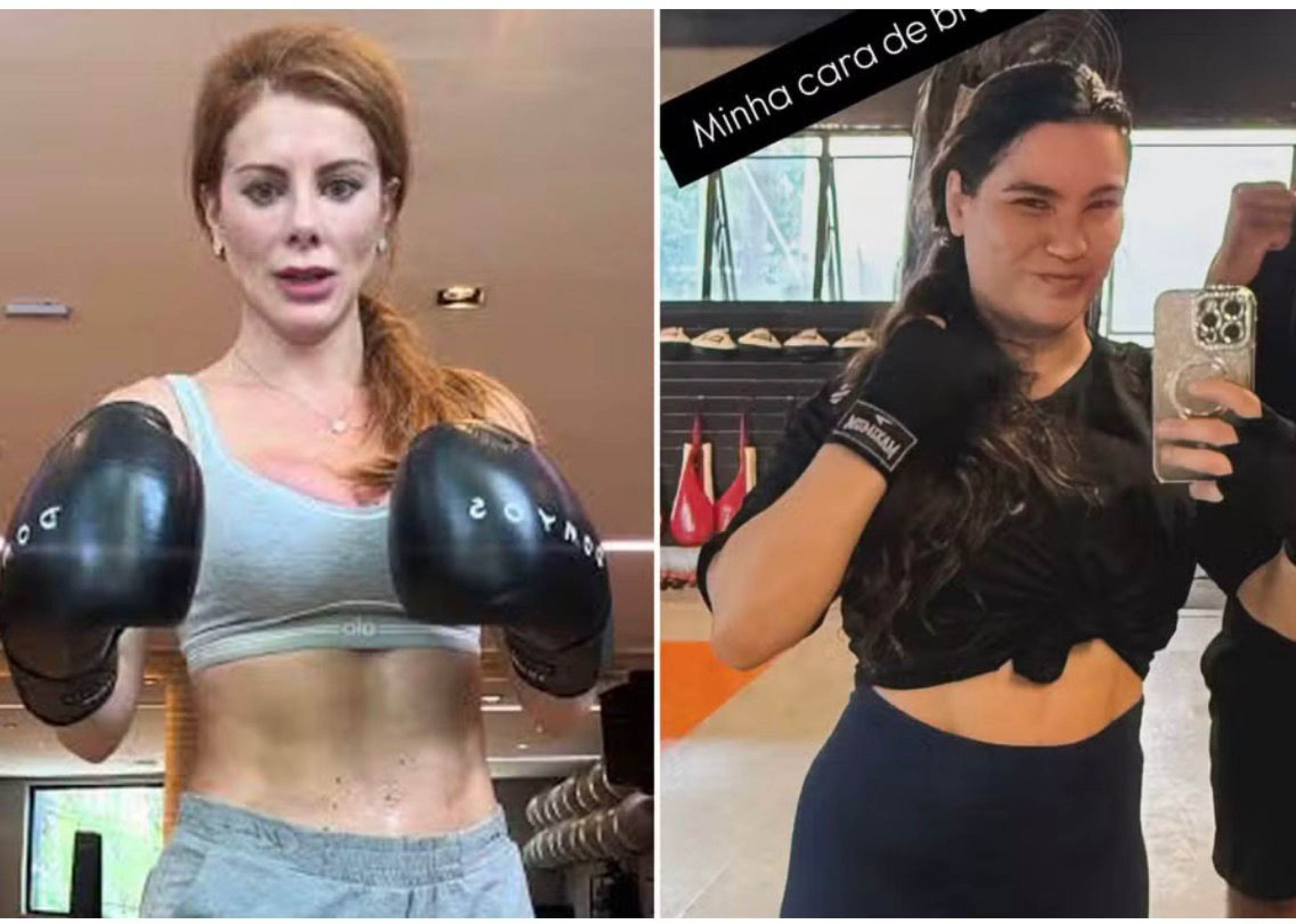 Ex-Fazendas se preparam para revanche no ringue do Fight Music Show