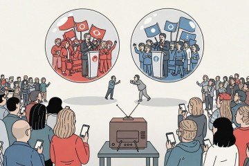 'Em uma disputa presidencial que já começa a desenhar contornos competitivos, com empate técnico entre o presidente Luiz Inácio Lula da Silva e o senador Flávio Bolsonaro, falar para além da própria bolha deixou de ser apenas recomendável. Tornou-se condição básica para vencer eleições' -  (crédito: Whisk/Google IA)