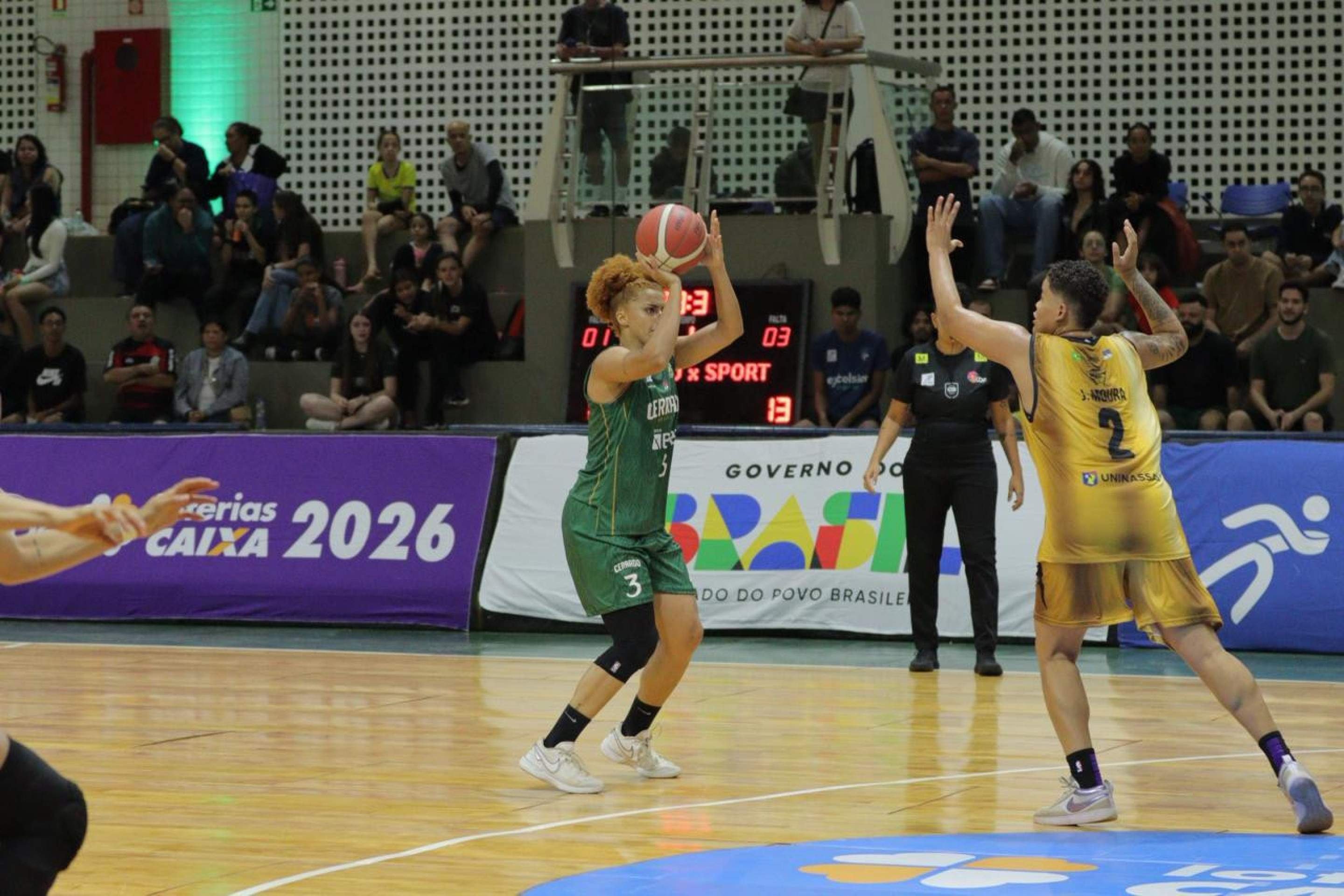 Cerrado estreia com vitória contra o Sport na Liga de Basquete Feminino