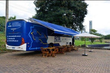 Com ônibus adaptado, IFB leva formação sem custo a empreendedores  -  (crédito: Reprodução / Instituto Federal de Brasília)