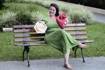 Fab&iacute;ola Pessoa fez transplante de cora&ccedil;&atilde;o h&aacute; um m&ecirc;s e hoje celebra a recupera&ccedil;&atilde;o -  (crédito: Minervino J&uacute;nior/CB/D.A.Press)