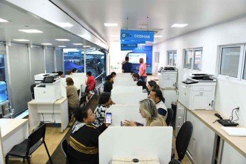 Coordenado pela Sejus-DF, o Na Hora ultrapassou a marca de 2,4 milh&otilde;es de atendimentos em 2025 -  (crédito:  | Foto: Jhonatan Vieira/Sejus-DF)