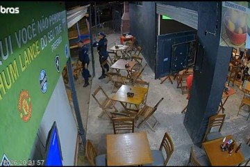 Caso ocorreu em frente a um restaurante na QS 08, no Areal -  (crédito: Divulga&ccedil;&atilde;o/PMDF)