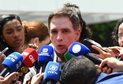 Dr Brasil Caiado fala sobre o quadro cl&iacute;nico do ex-presidente Bolsonaro -  (crédito: Mrcelo Ferreira/CB/DA.Press)