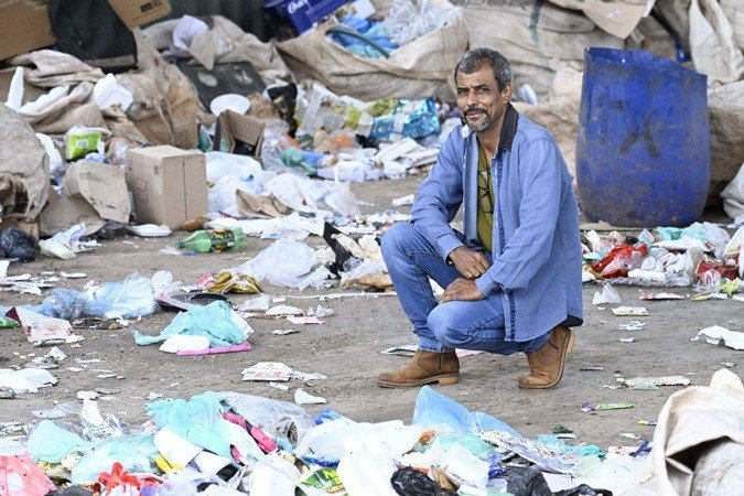 Sinomar Alves dos Santos trabalhou no aterro sanitário da Estrutural, hoje desativado -  (crédito: Carlos Vieira CB/DA Press)