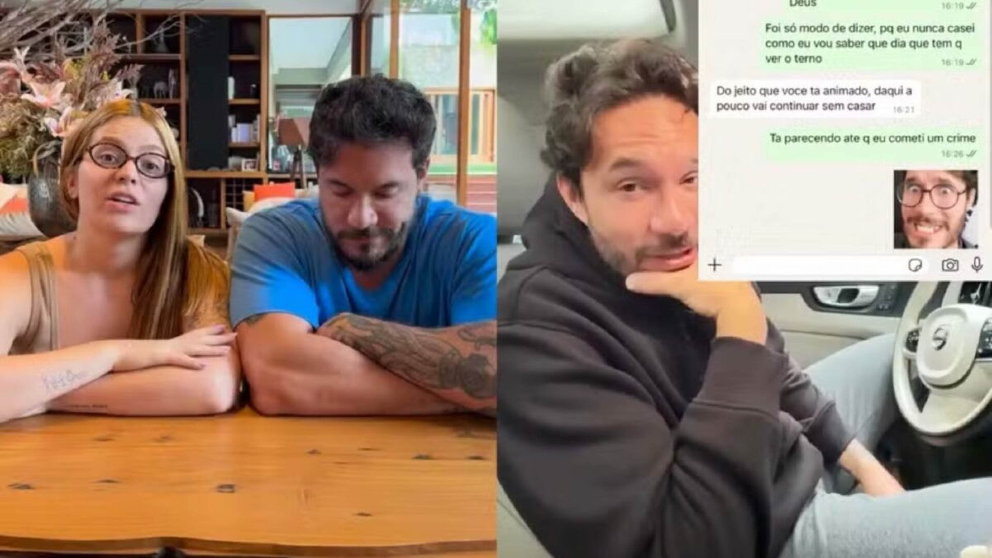 Acabou? Eliezer irrita Viih Tube com preparativos para casamento: ‘Não quero casar’ -  (crédito: Observatorio dos Famosos)