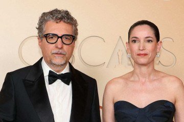 Kleber Mendonca Filho e Emilie Lesclaux - (crédito: AFP) Kleber Mendonca Filho e Emilie Lesclaux - (crédito: AFP)