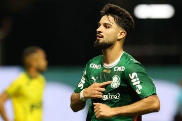 Palmeiras anuncia a renovação de contrato com Flaco López até 2030 - (crédito: Cesar Greco/Palmeiras) Palmeiras anuncia a renovação de contrato com Flaco López até 2030 - (crédito: Cesar Greco/Palmeiras)
