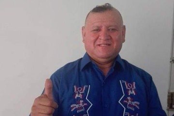 Becerra era presidente do partido de centro e aparecia nas últimas posições nas pesquisas - (crédito: Divulgação) Becerra era presidente do partido de centro e aparecia nas últimas posições nas pesquisas - (crédito: Divulgação)