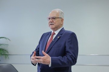 Fachin: 'Decisões que concentram poder no Judiciário para combater a concentração de poder no Executivo podem, a longo prazo, ser tão prejudiciais à democracia quanto o problema que pretendem resolver' -  (crédito: Rosinei Coutinho/STF)