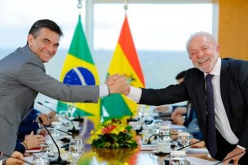 'Em um mundo cada vez mais competitivo, nenhum país da nossa região terá condições de prosperar isoladamente', declarou Lula durante visita -  (crédito: Ricardo Stuckert/PR)