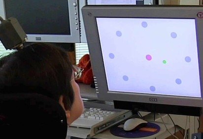 A interface do Brain Gate consiste em um implante cerebral associado a um software  -  (crédito: Universidade de Brown/Divulgação )