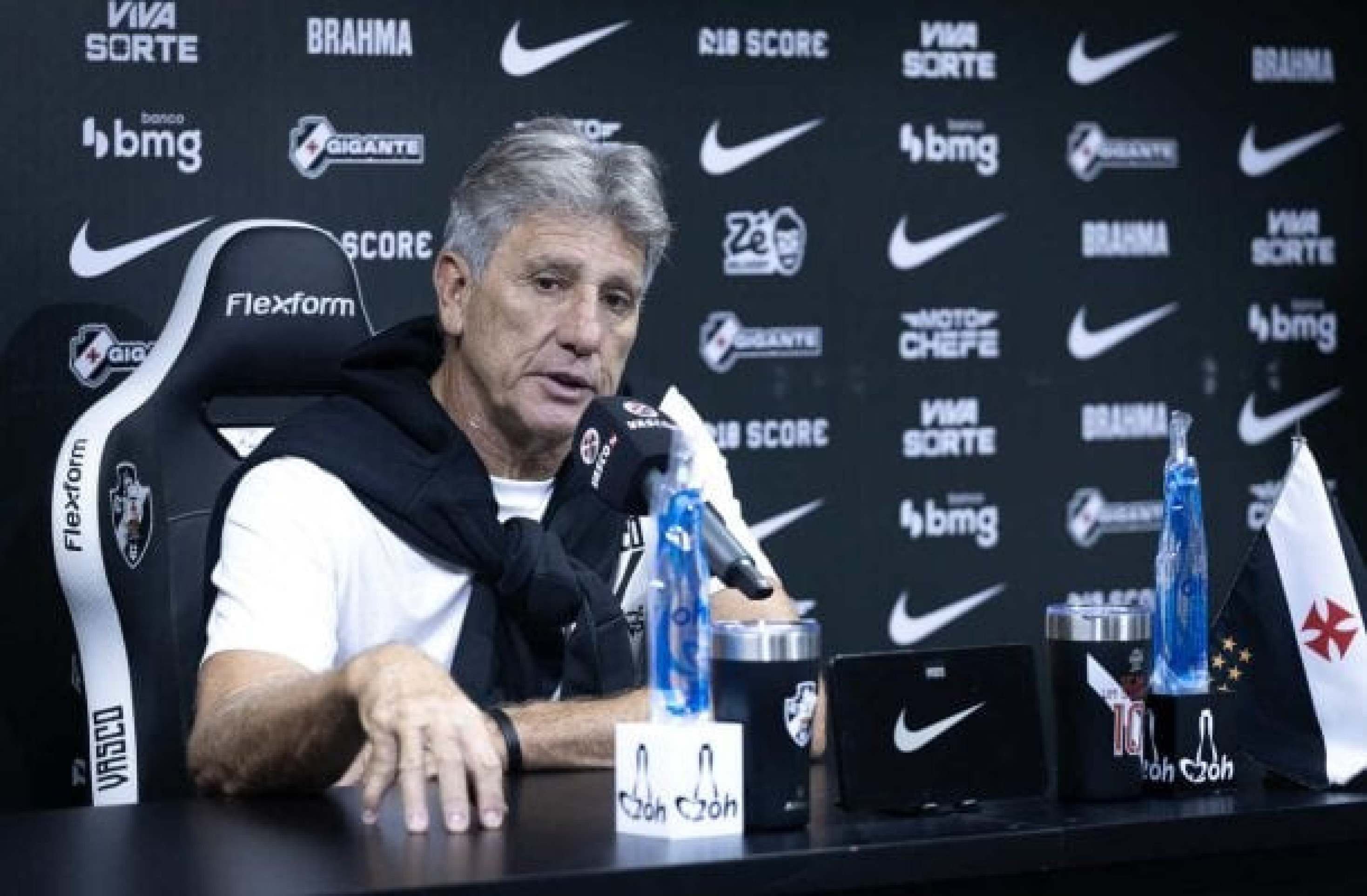 Renato Gaúcho enalteceu o esforço do Vasco no empate com o Cruzeiro - (crédito: Foto: Matheus Lima/Vasco) Renato Gaúcho enalteceu o esforço do Vasco no empate com o Cruzeiro - (crédito: Foto: Matheus Lima/Vasco)