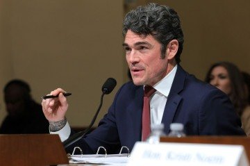 O diretor do Centro de Contraterrorismo dos Estados Unidos, Joe Kent 
       -  (crédito: Anna Moneymaker / AFP) -O diretor do Centro de Contraterrorismo dos Estados Unidos, Joe Kent 
       -  (crédito: Anna Moneymaker / AFP)