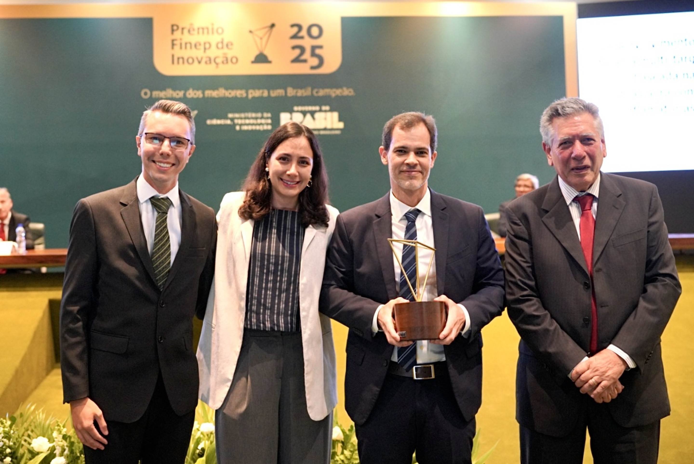 Finep anuncia vencedores do Pr&ecirc;mio de Inova&ccedil;&atilde;o no Pal&aacute;cio do Itamaraty, em Bras&iacute;lia     