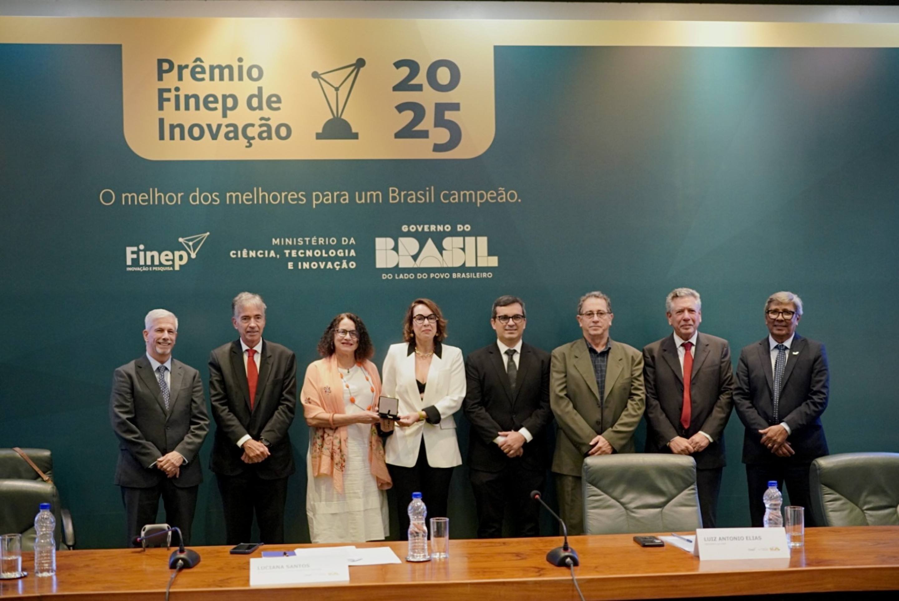 Finep anuncia vencedores do Pr&ecirc;mio de Inova&ccedil;&atilde;o no Pal&aacute;cio do Itamaraty, em Bras&iacute;lia