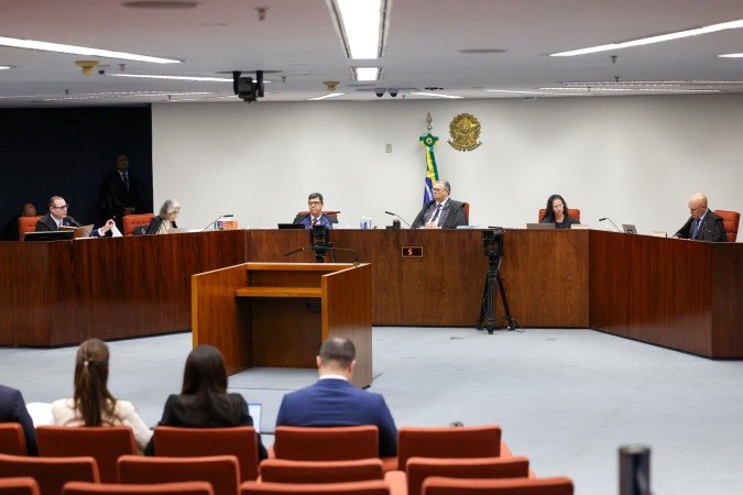 Apesar da condenação por corrupção, a turma afastou a acusação de organização criminosa por insuficiência de provas -  (crédito: Gustavo Moreno/STF)